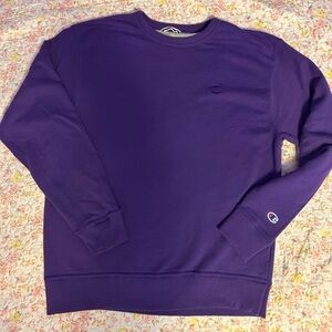Champion Purple Crewneck Sweatshirt